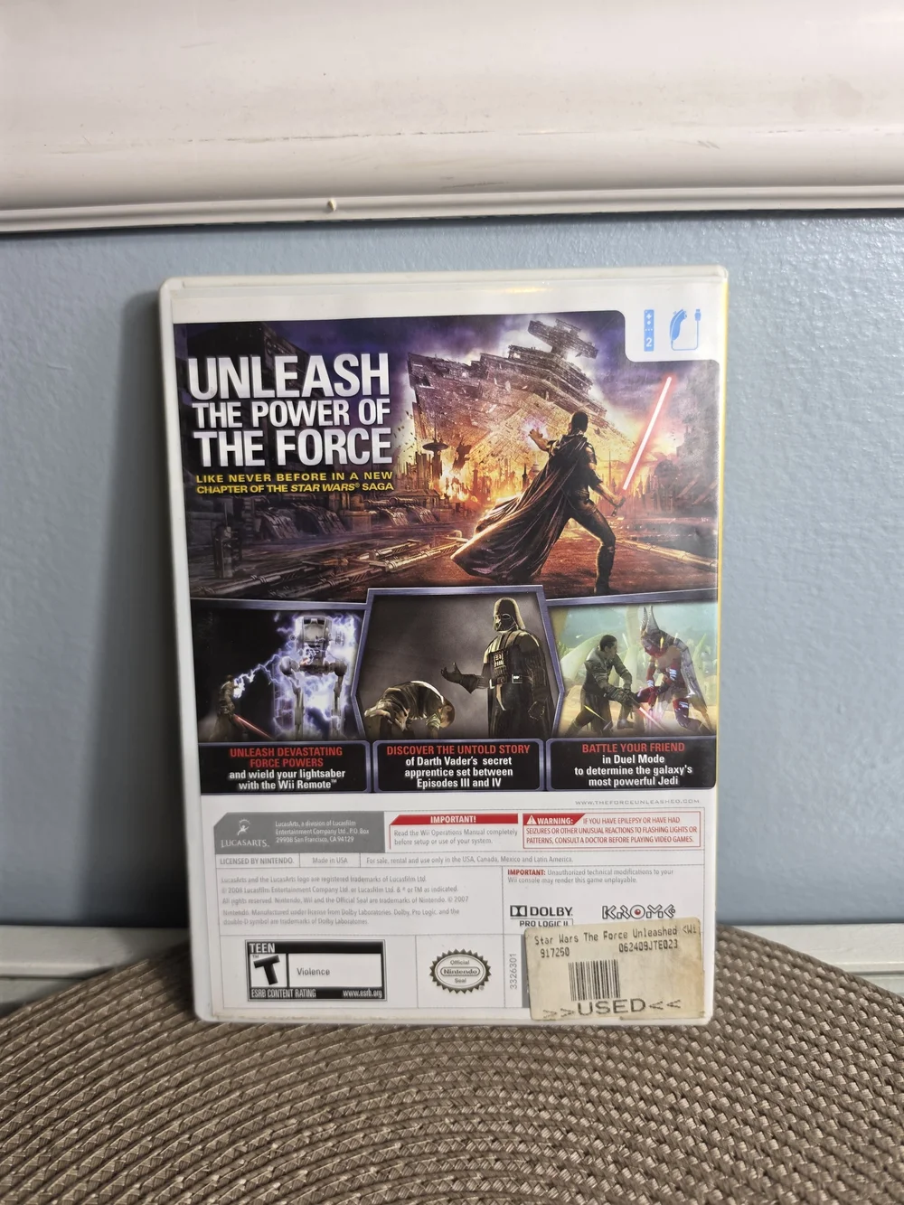 Star Wars: The Force Unleashed (Wii)